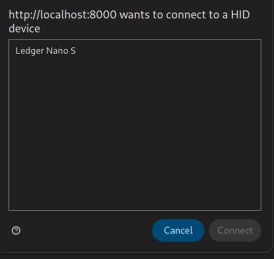 Connect to HID Device